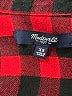 Madewell 100% Cotton Plaid Red Long Sleeve Button-Down Shirt Size XS - photo 7
