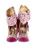 Irregular Choice 100% Leather Pink Heels Size EU 37 - photo 2