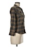Ariat 100% Cotton Plaid Brown Long Sleeve Button-Down Shirt Size M - photo 4