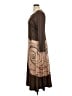 Unbranded Graphic Brown Casual Dress Size 0X - photo 5