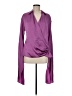 SIMKHAI Purple Long Sleeve Blouse Size 6 - photo 1