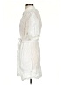 FRAME 100% Ramie Ivory Cocktail Dress Size S - photo 5