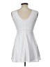 Un Deux Trois Solid White Cocktail Dress Size 12 - photo 2