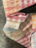 L.L.Bean Checkered-gingham Pink Short Sleeve Button-Down Shirt Size XL (petite) - photo 8