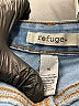 Refuge Solid Blue Jeans Size 16 - photo 4