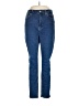 Good American Chevron-herringbone Blue Jeans Size 14 - 18 - photo 1