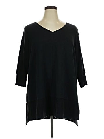 H By Halston 3/4 Sleeve Top (view 1)