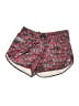 The North Face 100% Polyester Chevron-herringbone Red Athletic Shorts Size L - photo 1