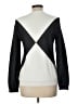 Opening Ceremony Color Block Silver Pullover Sweater Size L - photo 2