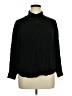 Old Navy Solid Black Long Sleeve Blouse Size XL - photo 1