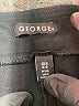 George Solid Black Dress Pants Size S - photo 4