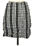 Zara Checkered-gingham Silver Casual Skirt Size XS - photo 2