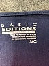 Basic Editions Blue Short Sleeve Top Size S - photo 7