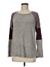 Pink Clover Color Block Gray Pullover Sweater Size M - photo 1