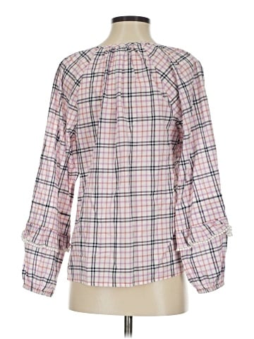 J.Crew Factory Store 3/4 Sleeve Blouse (view 2)