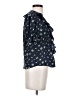 Heartloom 100% Polyester Blue Short Sleeve Blouse Size XS - photo 4
