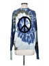 Spiritual Gangster Tie-dye Blue Pullover Sweater Size XS - photo 1