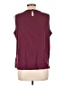 Unbranded 100% Polyester Burgundy Sleeveless Blouse Size L - photo 2