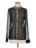 Equipment 100% Silk Black Blouse Size M - photo 1