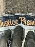 Justice Solid Blue Jeans Size 12 - photo 3