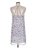 Aqua Floral Blue Casual Dress Size M (estimated) - photo 2