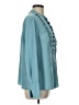 Boden 100% Polyester Teal Long Sleeve Blouse Size 12 - photo 4