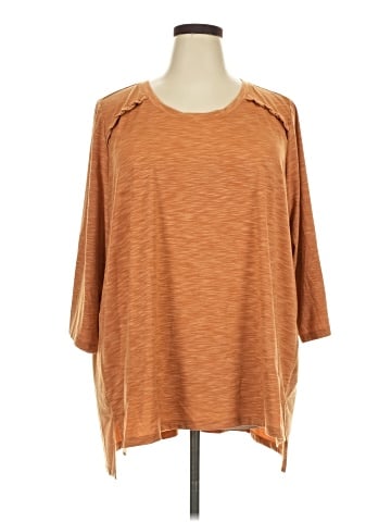 LOGO by Lori Goldstein 3/4 Sleeve T-Shirt (view 1)