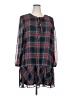 Draper James 100% Polyester Plaid Red Casual Dress Size XXL - photo 1