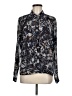 CAbi 100% Polyester Paisley Blue Long Sleeve Blouse Size M - photo 1