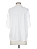 IMAN 100% Polyester White Short Sleeve Blouse Size S - photo 2