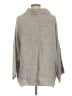Flax 100% Linen Gray Poncho Size 10 (M) - photo 2