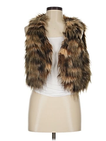Steve Madden Faux Fur Vest (view 1)