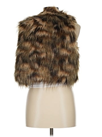 Steve Madden Faux Fur Vest (view 2)