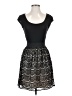 Bebop 100% Nylon Chevron-herringbone Black Cocktail Dress Size S - photo 1