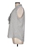 Miss Love 100% Polyester Gray Sleeveless Blouse Size L - photo 5