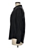 Rails 100% Silk Black Long Sleeve Silk Top Size M - photo 5