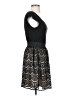 Bebop 100% Nylon Chevron-herringbone Black Cocktail Dress Size S - photo 4