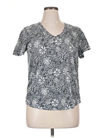 Ann Taylor LOFT Short Sleeve Henley (view 1)