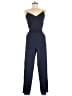 Aqua Color Block Blue Jumpsuit Size M - photo 1