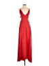 PrettyLittleThing 100% Polyester Red Cocktail Dress Size 4 - photo 1
