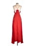 PrettyLittleThing 100% Polyester Red Cocktail Dress Size 4 - photo 2