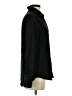 Zara 100% Lyocell Solid Black Long Sleeve Button-Down Shirt Size S - photo 4