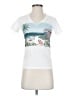 J.Crew Tropical White Short Sleeve T-Shirt Size XXS - photo 1