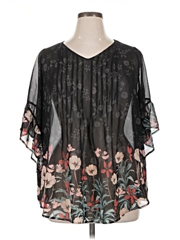 Style&Co 3/4 Sleeve Blouse (view 1)