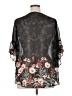 Style&Co 100% Polyester Black 3/4 Sleeve Blouse Size 1X - photo 2
