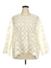 Cato 100% Polyester Ivory 3/4 Sleeve Blouse Size 26 - 28 - photo 1