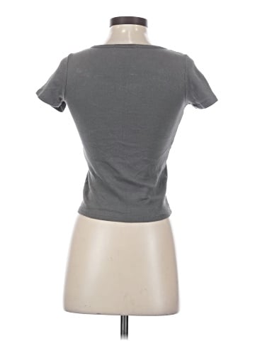 Brandy Melville Short Sleeve Henley (view 2)