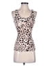 Tapemeasure Ivory Silver Sleeveless Top Size S - photo 1