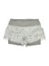 Athleta 100% Polyester Graphic Gray Athletic Shorts Size S - photo 1