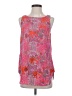CAbi 100% Polyester Pink Sleeveless Blouse Size S - photo 1